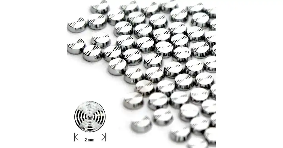 Vedd meg most Szegecs 1mm ezüst kerek körös 50db